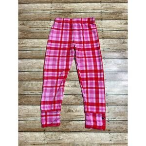 Birdie Bean Red Plaid Pants 3T